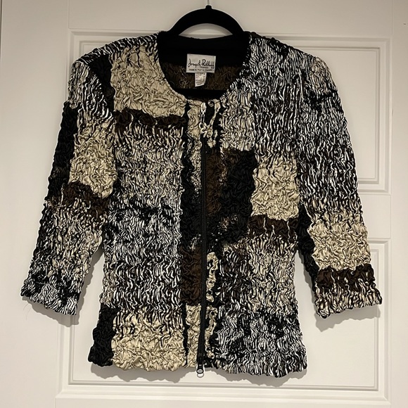 Vintage Joseph Ribkoff jacket size 6. - Picture 4 of 12
